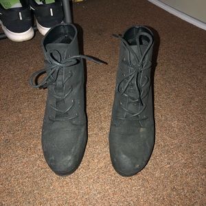 Mossimo Supply Co. Shoes - Black Booties Mossimo Supply Co. Shoes - Black Booties